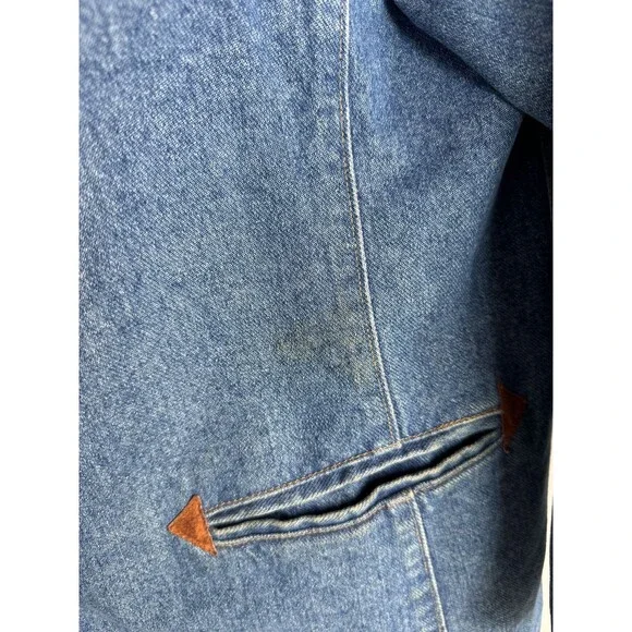 Vintage Frontier Collection Men's Denim Coat - Picture 7 of 13